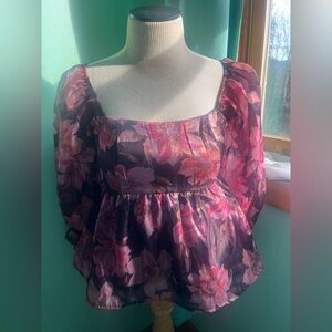 Floral women’s top